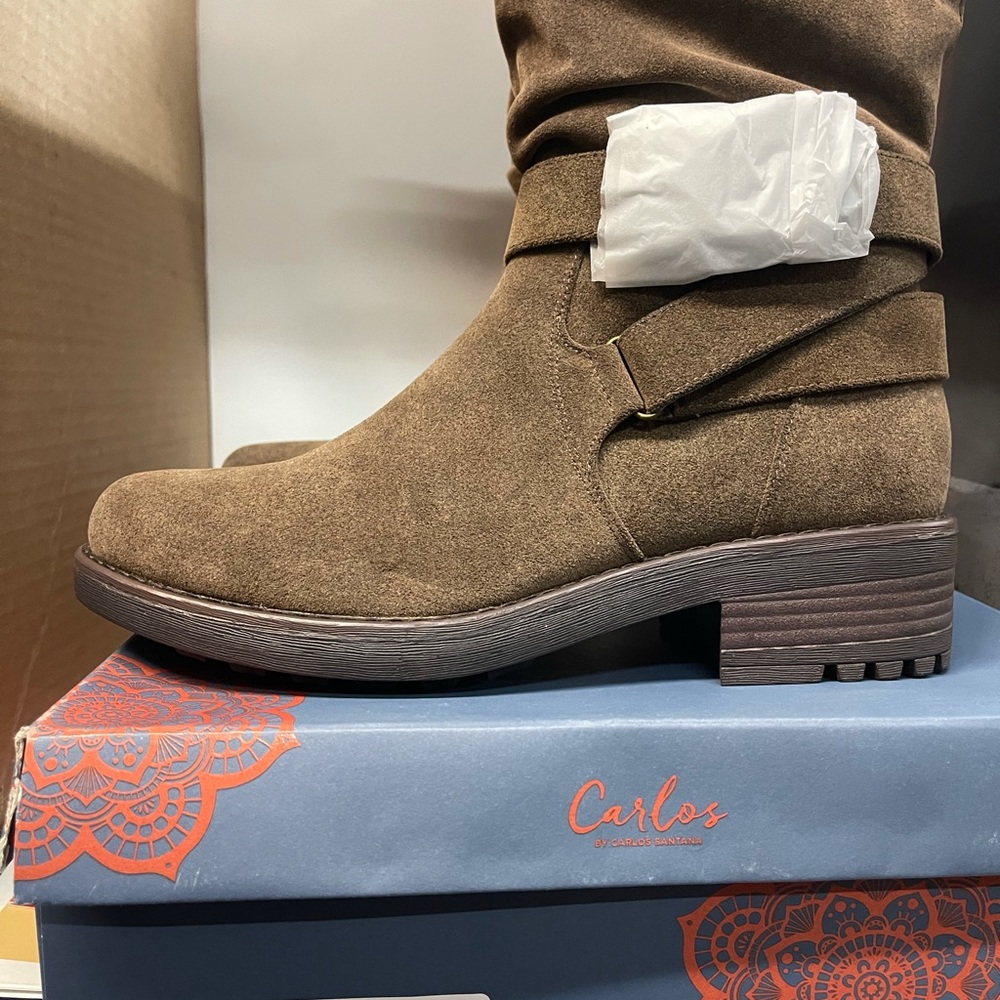 BNIB Carlos Santana Sabina Winter Boot Suede 10 - Picture 6 of 9